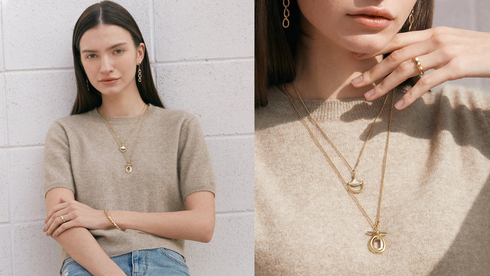 Moyoura Gold Jewelry and Layered Necklaces
