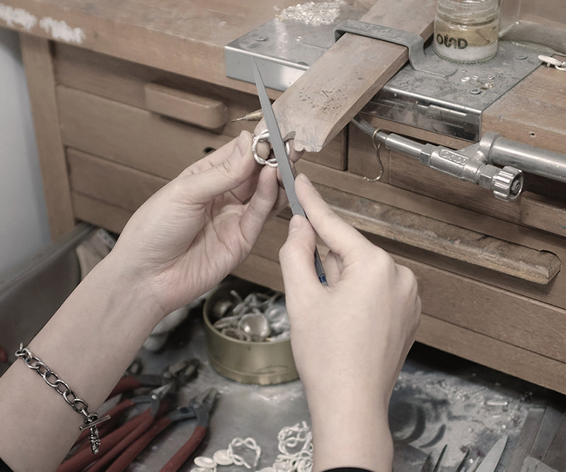 Moyoura Jewelry Handcrafting Process