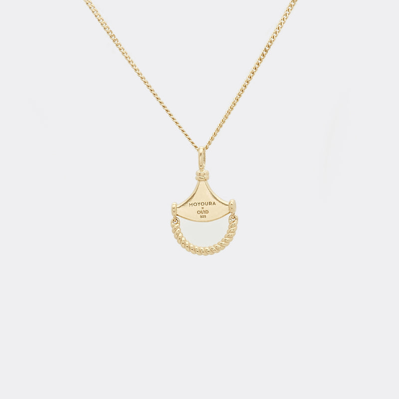 Moyoura Chandelier Pendant Gold Necklace 