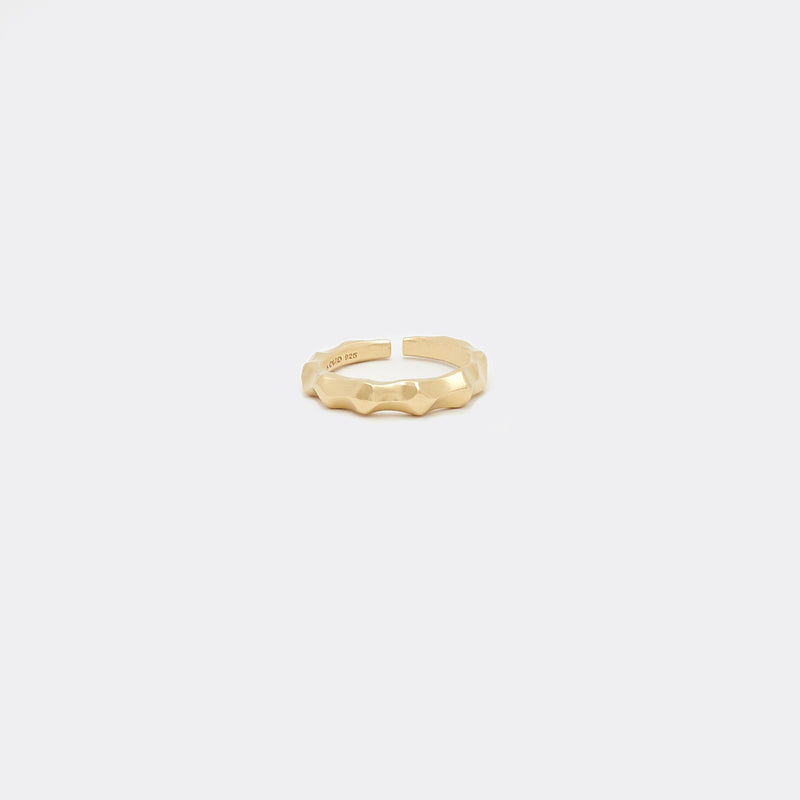 Moyoura Natural Wave Gold Ring